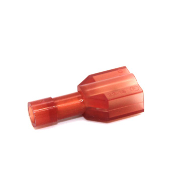 尼龙全绝缘护套公插端...